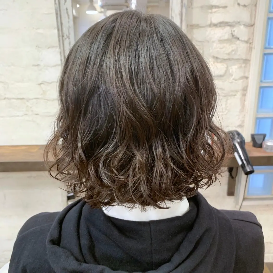 ショート パーマ 髪質改善 縮毛矯正/ レイヤー/銀座/本木のヘアスタイル