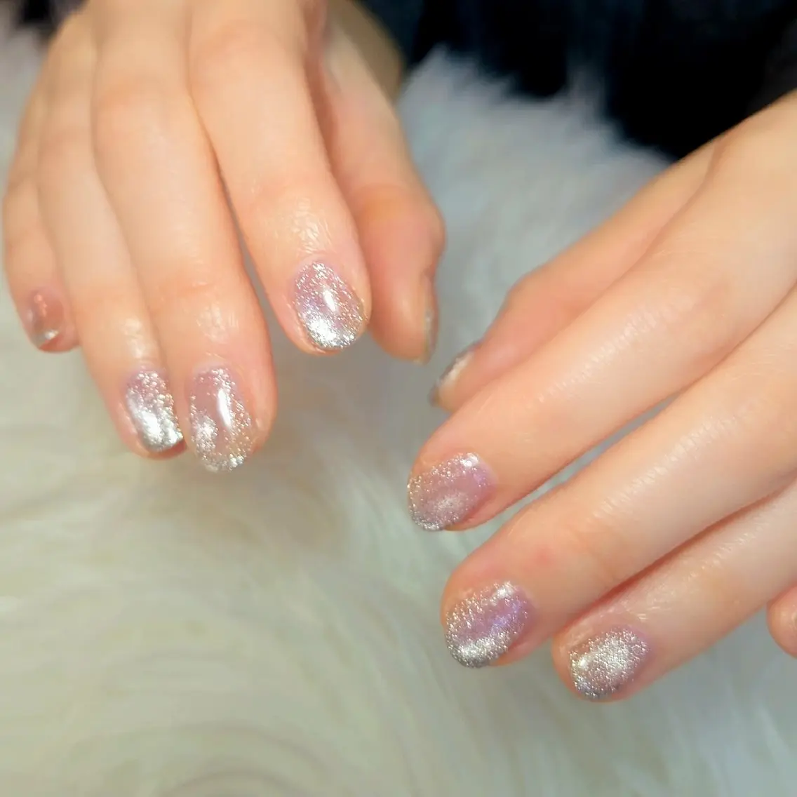 ネイル フラッシュネイル ジェルネイル ミラーネイル Nail Allureのネイルデザイン