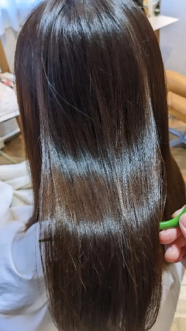 ロング カット ヘアカラー トリートメント newi 天王寺　 masakoのヘアスタイル