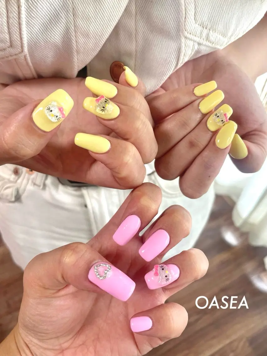ネイル ハンドネイル 🌞💜 KAORI 🌴のネイルデザイン