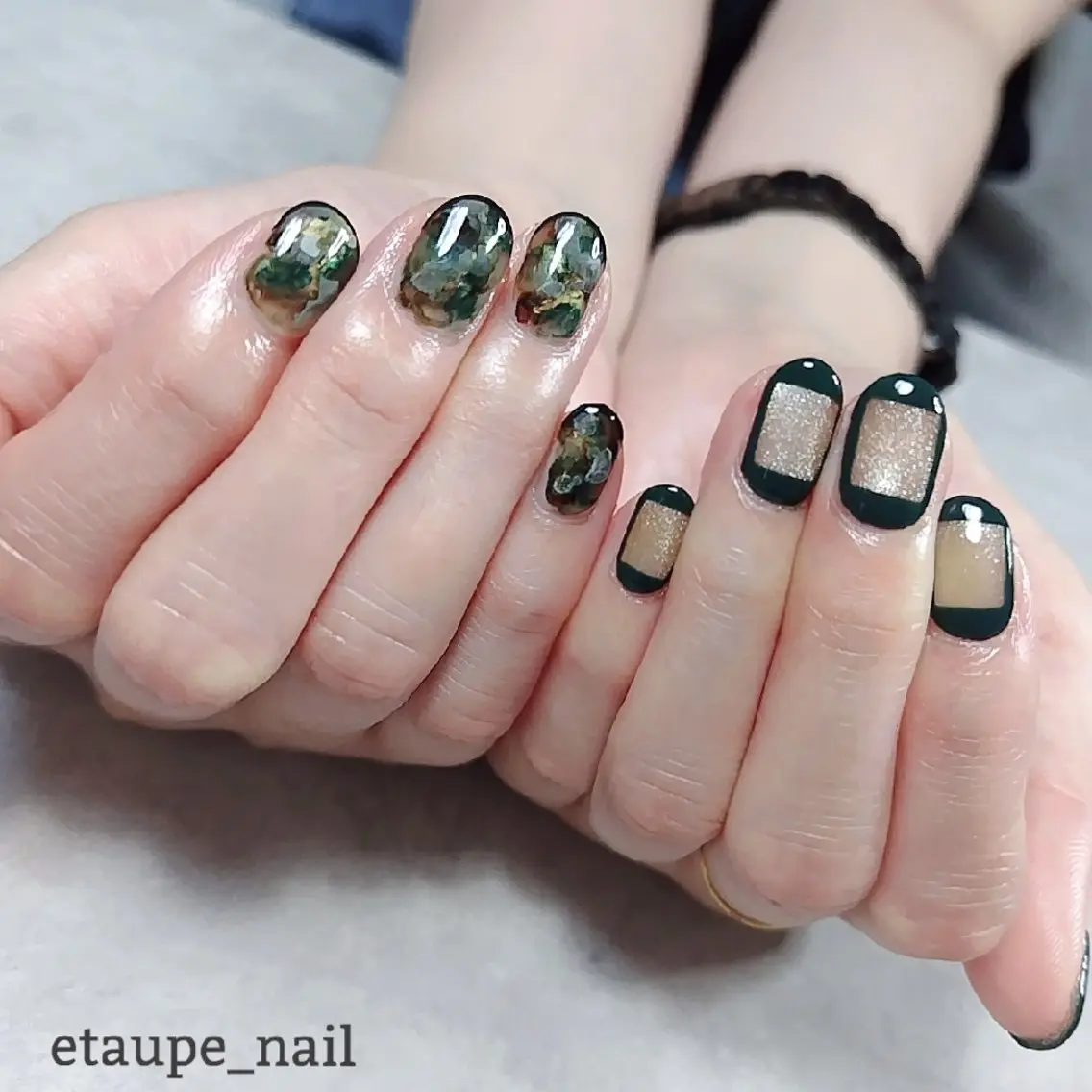 ネイル 向原自宅サロン ★エトープネイルのネイルデザイン