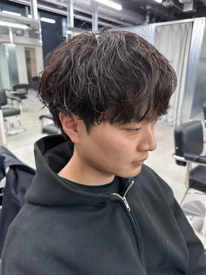 ショート パーマ 本日空あり 枚方徒歩1分HYPEのヘアスタイル