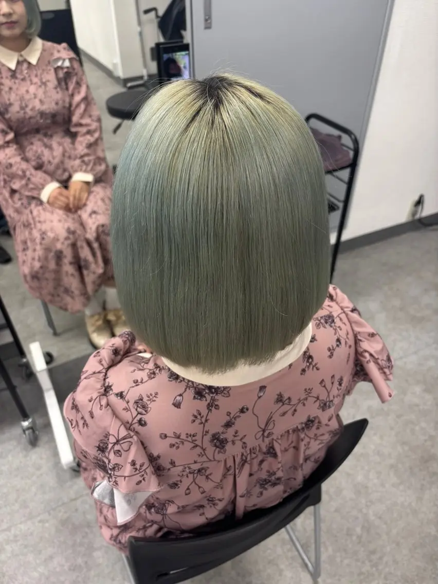 ミディアム 韓国トレンドヘア🤍 Chima🤍のヘアスタイル