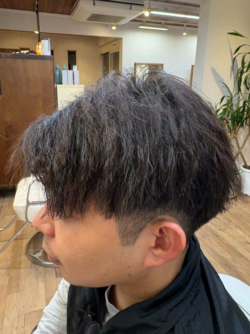 大人限定メンズカットの写真