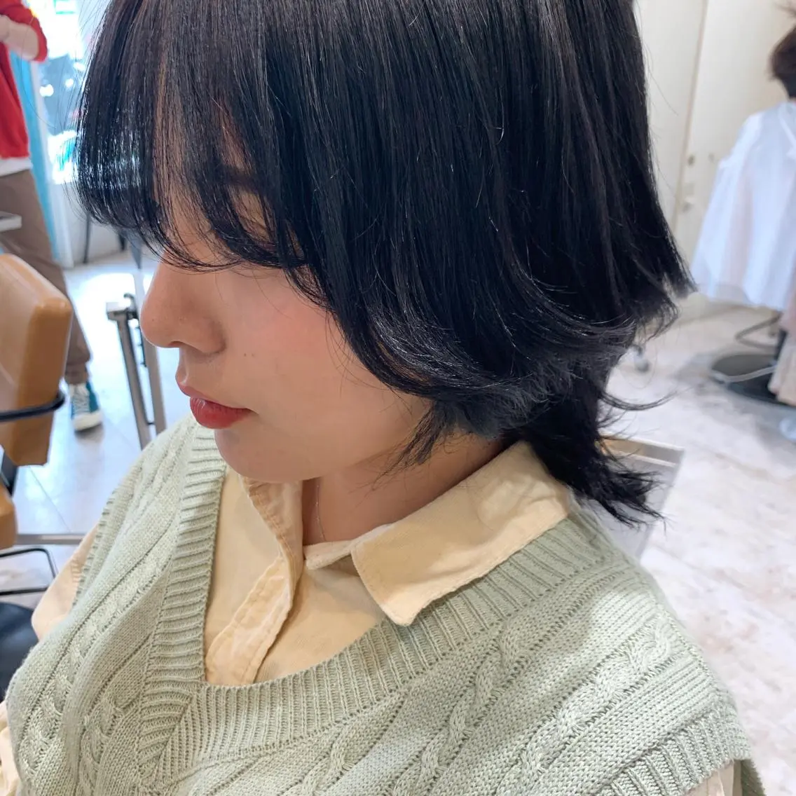 カラー ヤマダ サクラのヘアスタイル