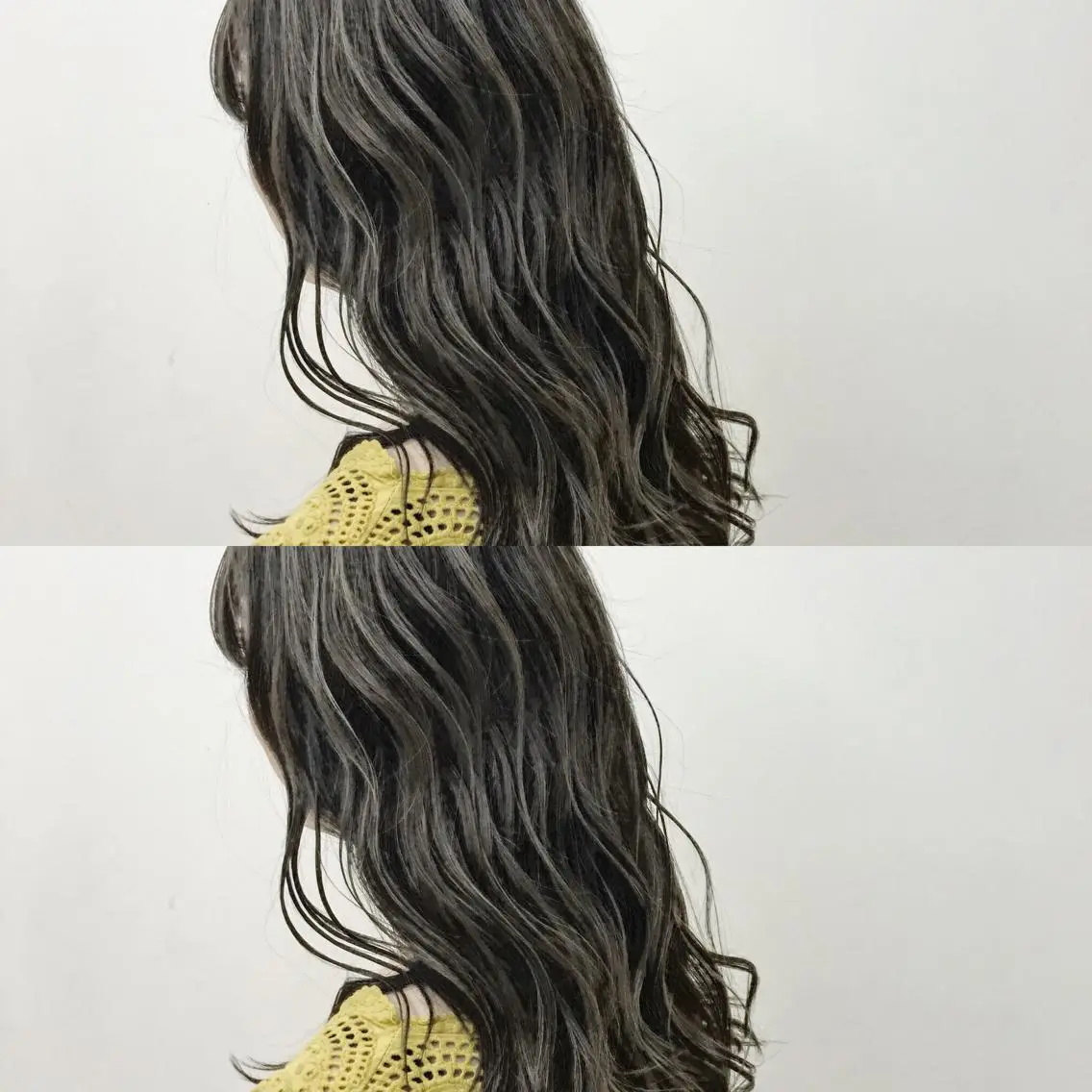 ロング カラー 永岡 鉄平のヘアスタイル