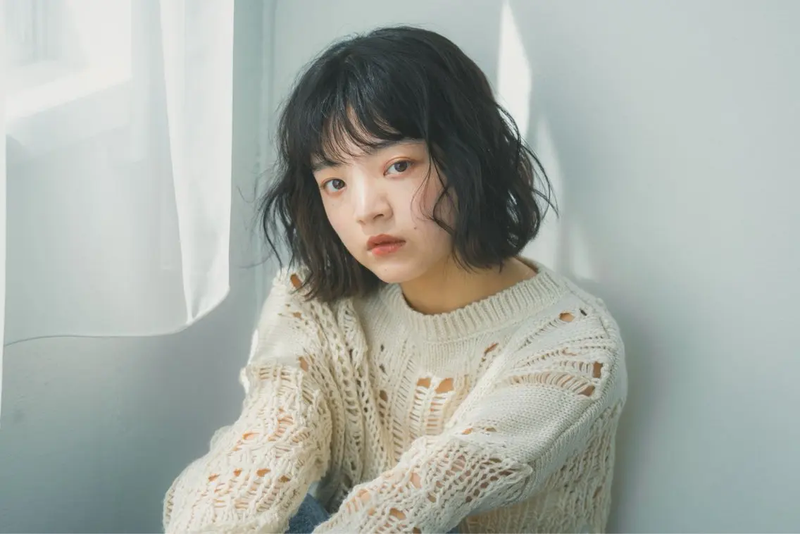 ショート カラー ヘアアレンジ ヘアカラー 期間限定モデル募集! 平尾高宮／谷口楓佳のヘアスタイル