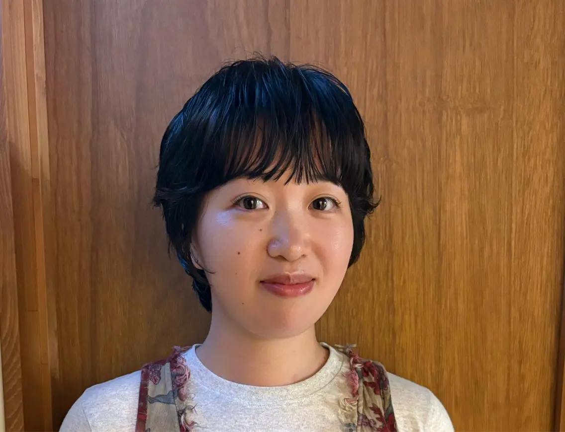 ショート パーマ カット パーマ 青木 若菜のヘアスタイル