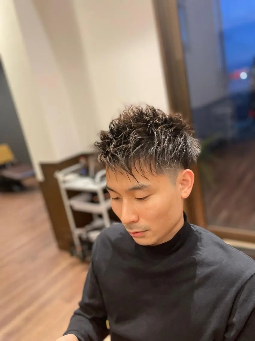 メンズカット+9種類から選べるアロマスパの写真