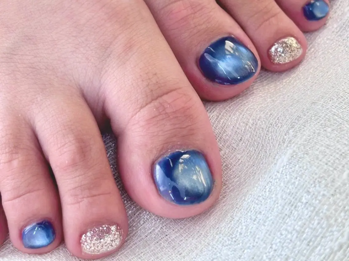 フットネイル apricot nailのネイルデザイン