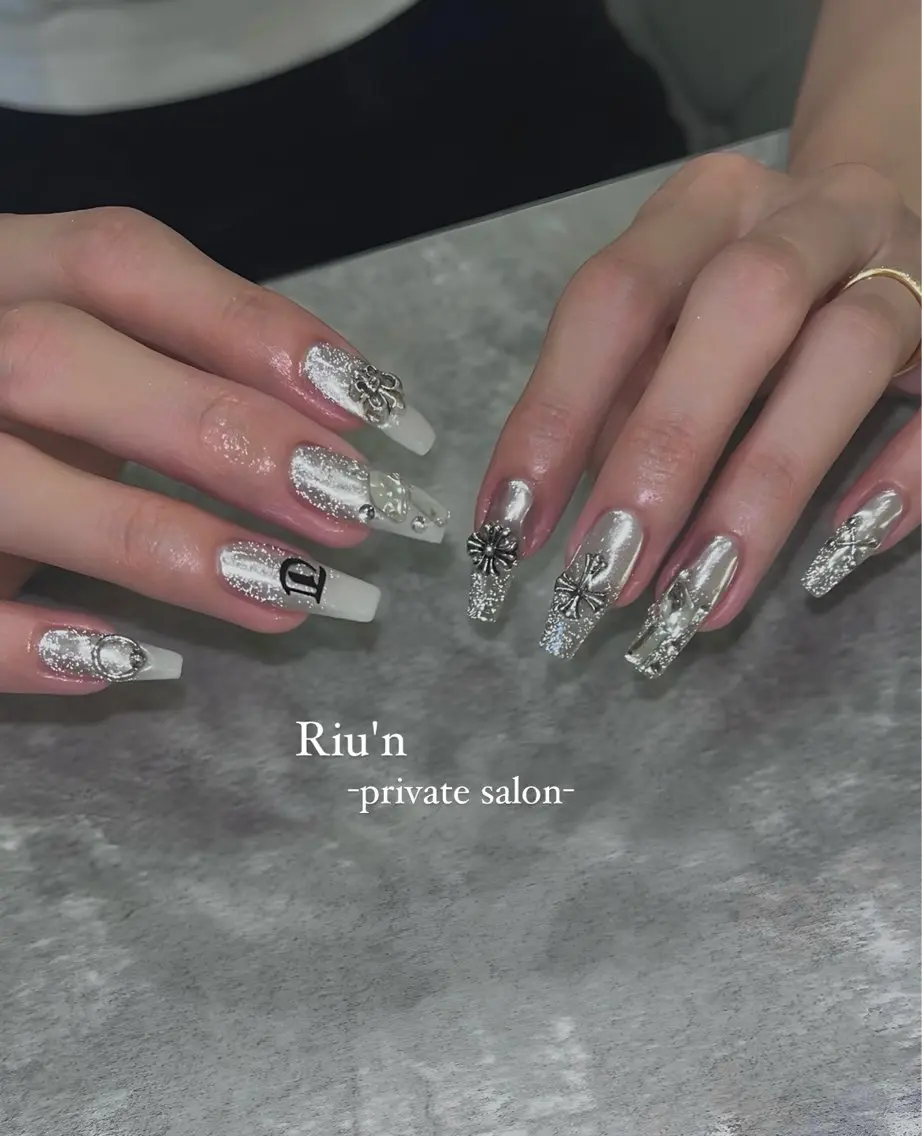 ネイル 持ち込み ハンドネイル Riu*n -private-のネイルデザイン