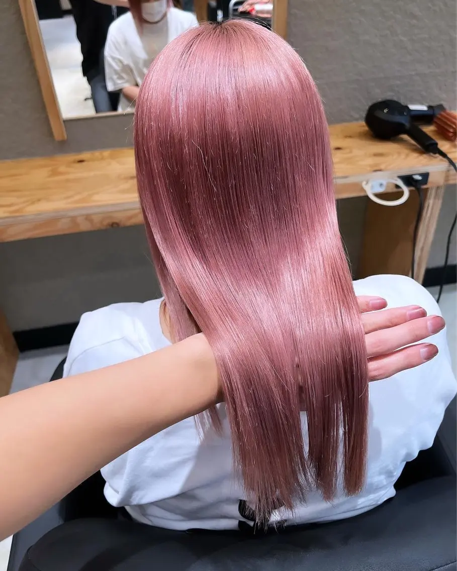 セミロング カラー ヘアカラー トリートメント 🏅EIGHT難波/ 【店長】タモツのヘアスタイル