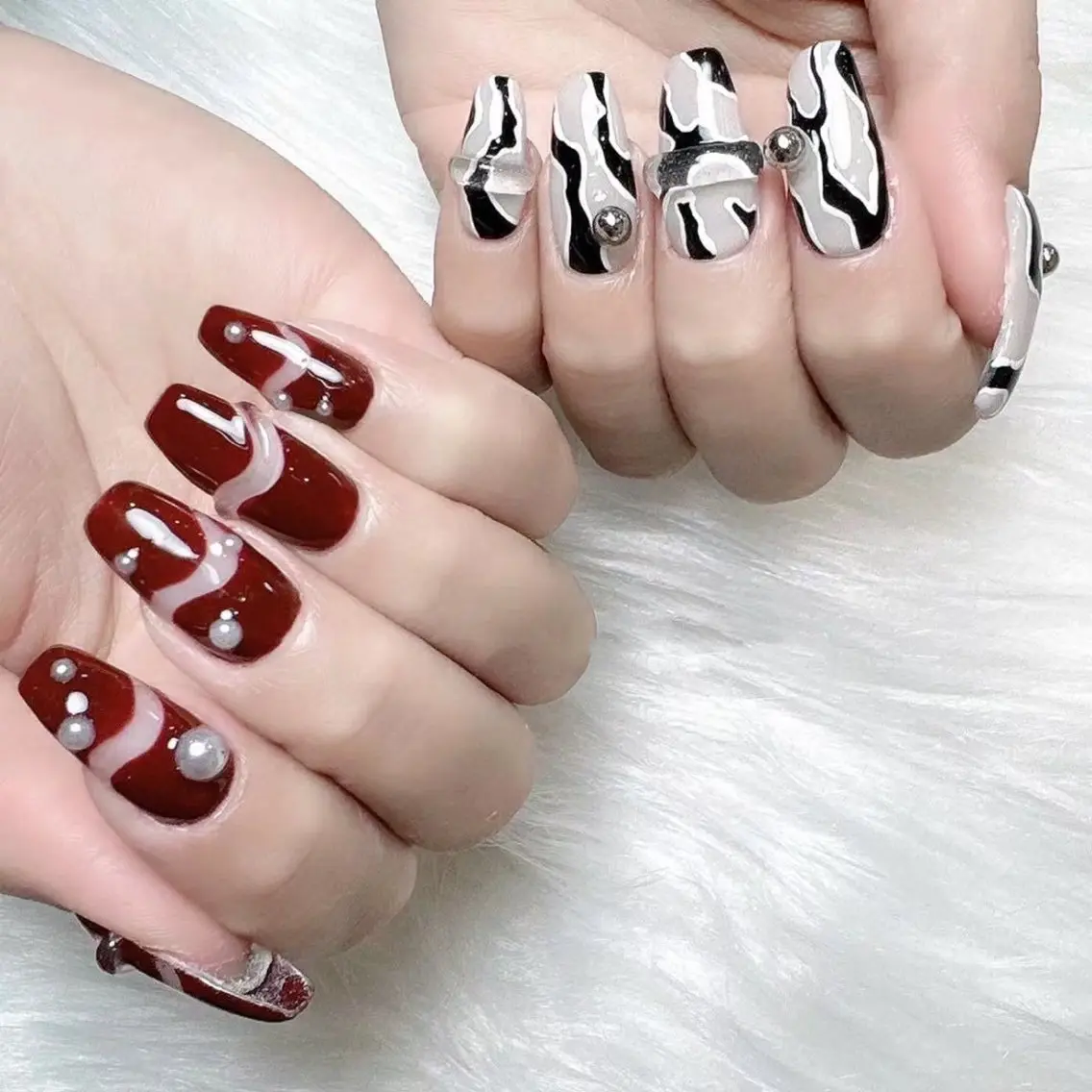 ネイル ハンドネイル ハンドケア 🍑 momo_nailのネイルデザイン