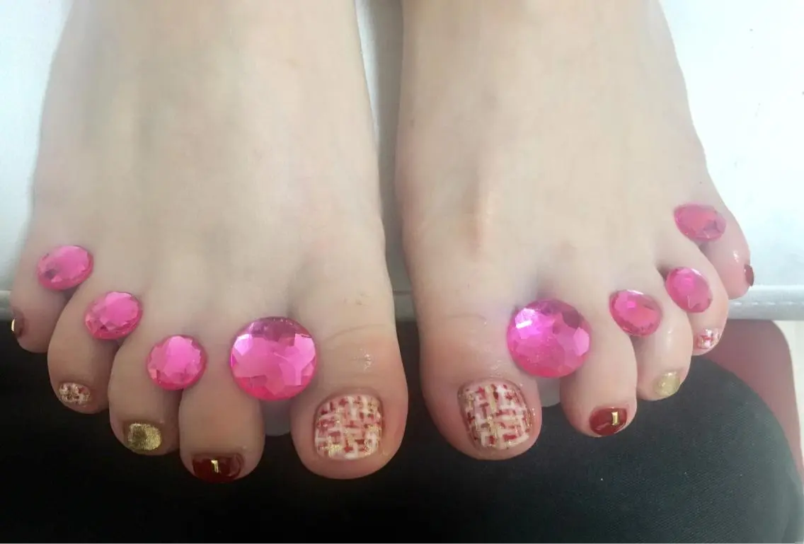 ネイル ツイードネイル luana nailのネイルデザイン