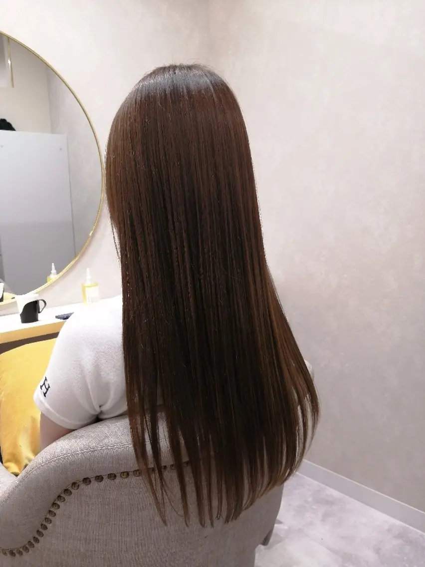 カット トリートメント 透明感カラー☆　野崎 誠一郎のヘアスタイル