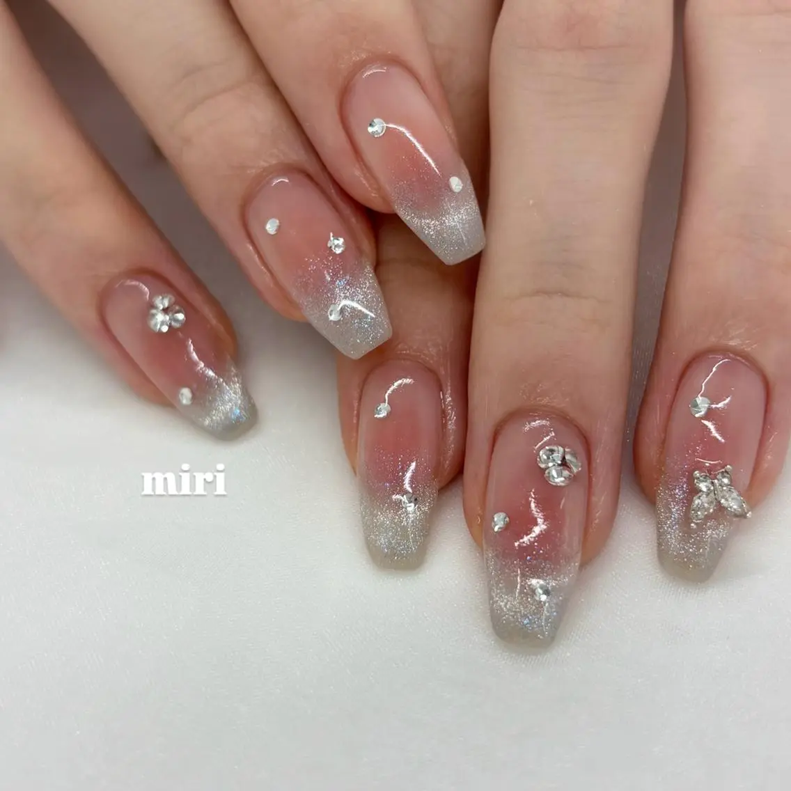 ネイル 新宿代々木/キレイめ ちゅるん/miriのネイルデザイン