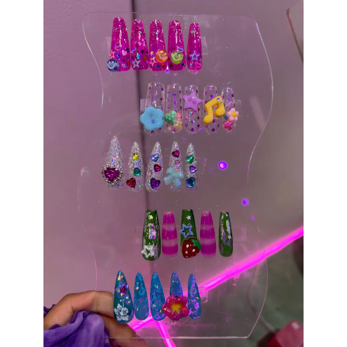 【Gel-x定額デザイン】 (長さだし10本)オフありの写真