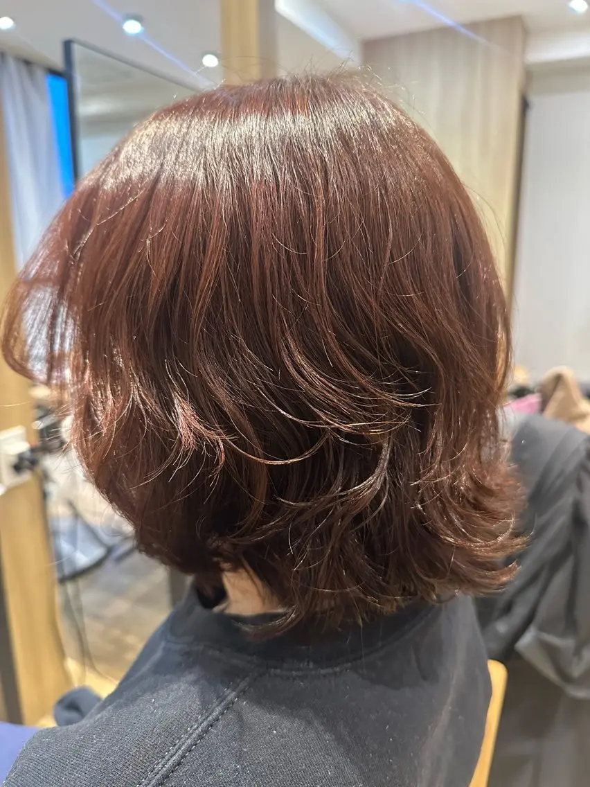 ショート パーマ カット パーマ トリートメント ✨✂️Nori ✂️✨のヘアスタイル