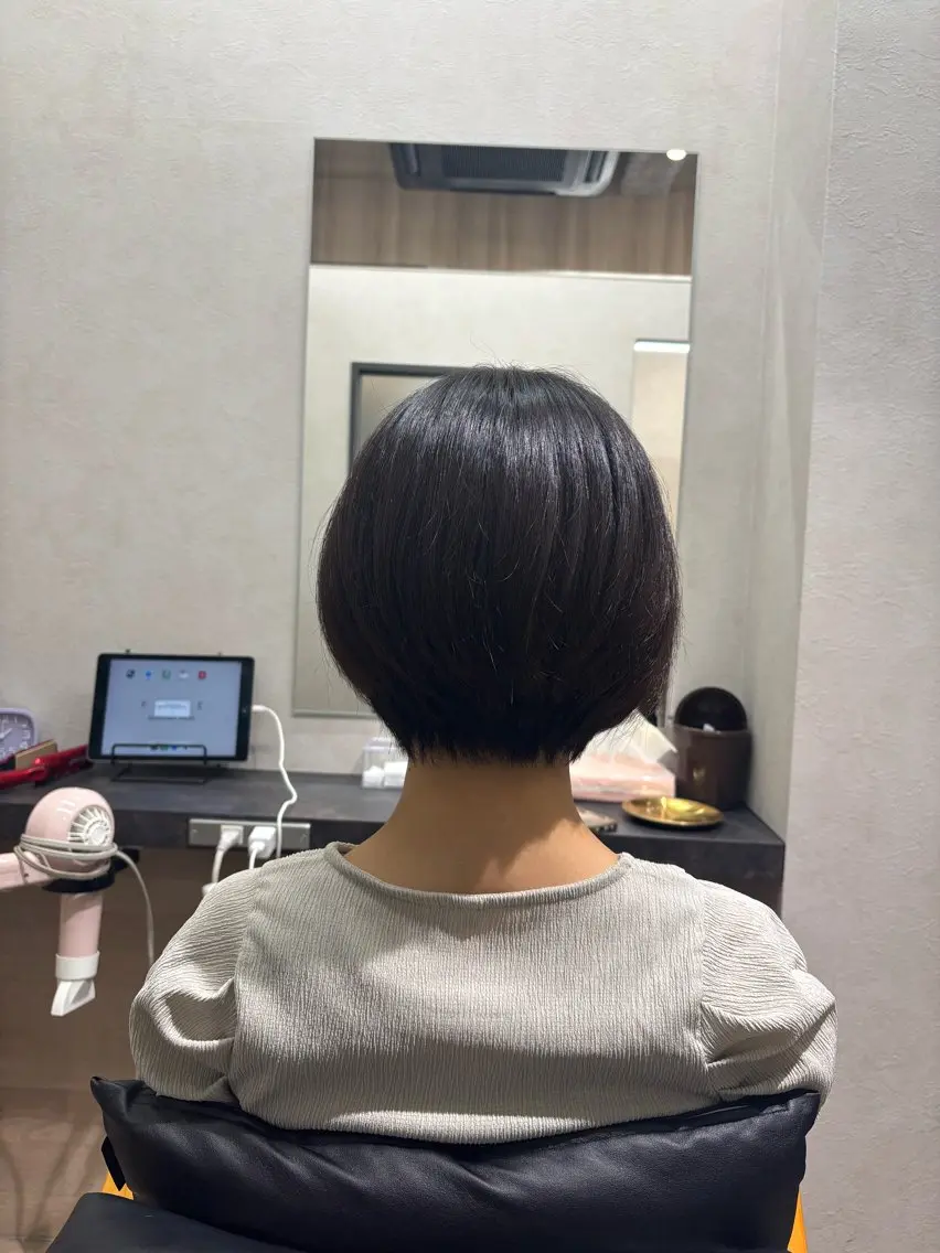 ショート カット 山本 あゆみのヘアスタイル