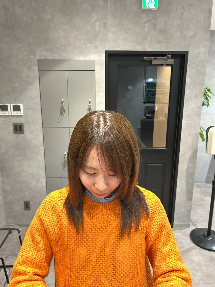 カラー ベージュカラー ブラウンカラー ⭐️HEDI YUKI⭐️のヘアスタイル