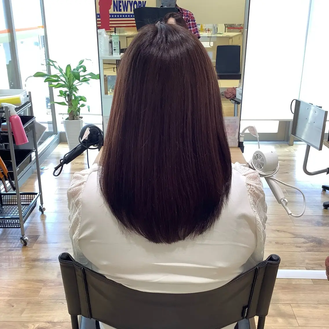 ロング カラー カット ヘアカラー 髪質改善縮毛矯正 美容師✂️山崎竜二のヘアスタイル