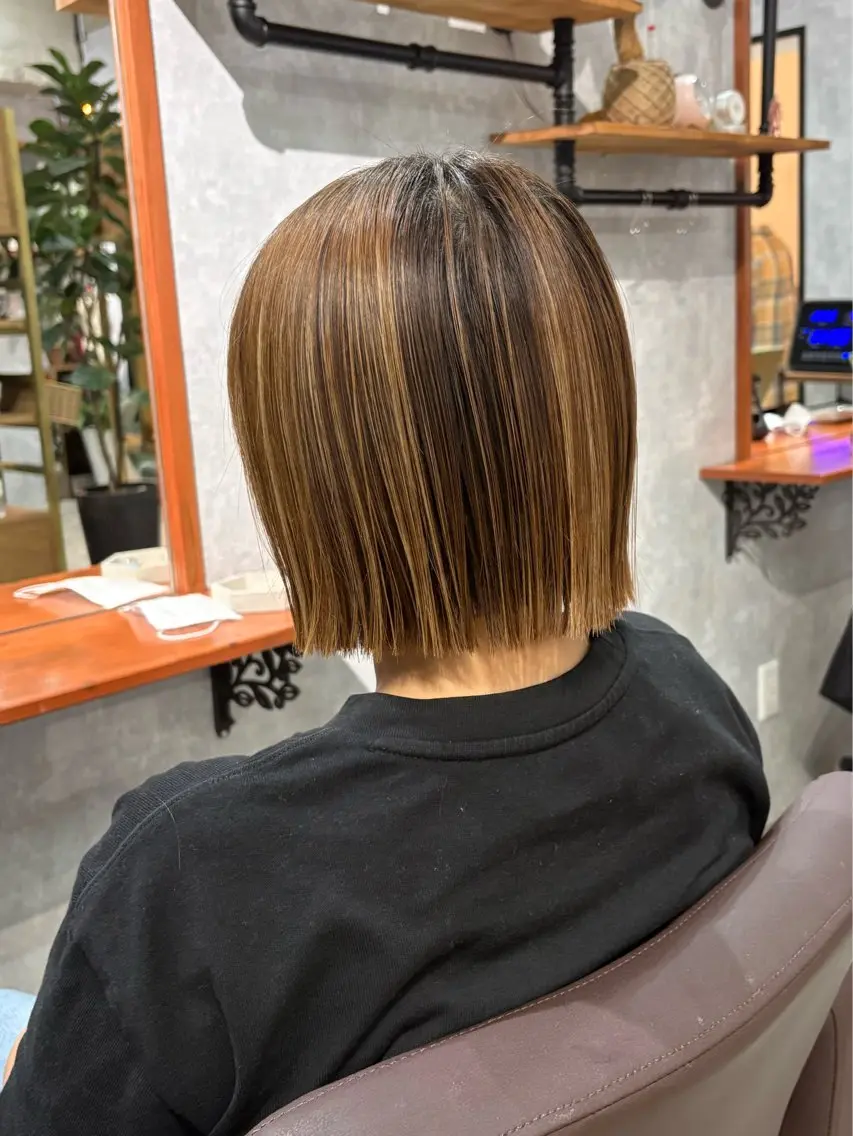 髪質改善グリッターボンド微還元トリートメントの写真