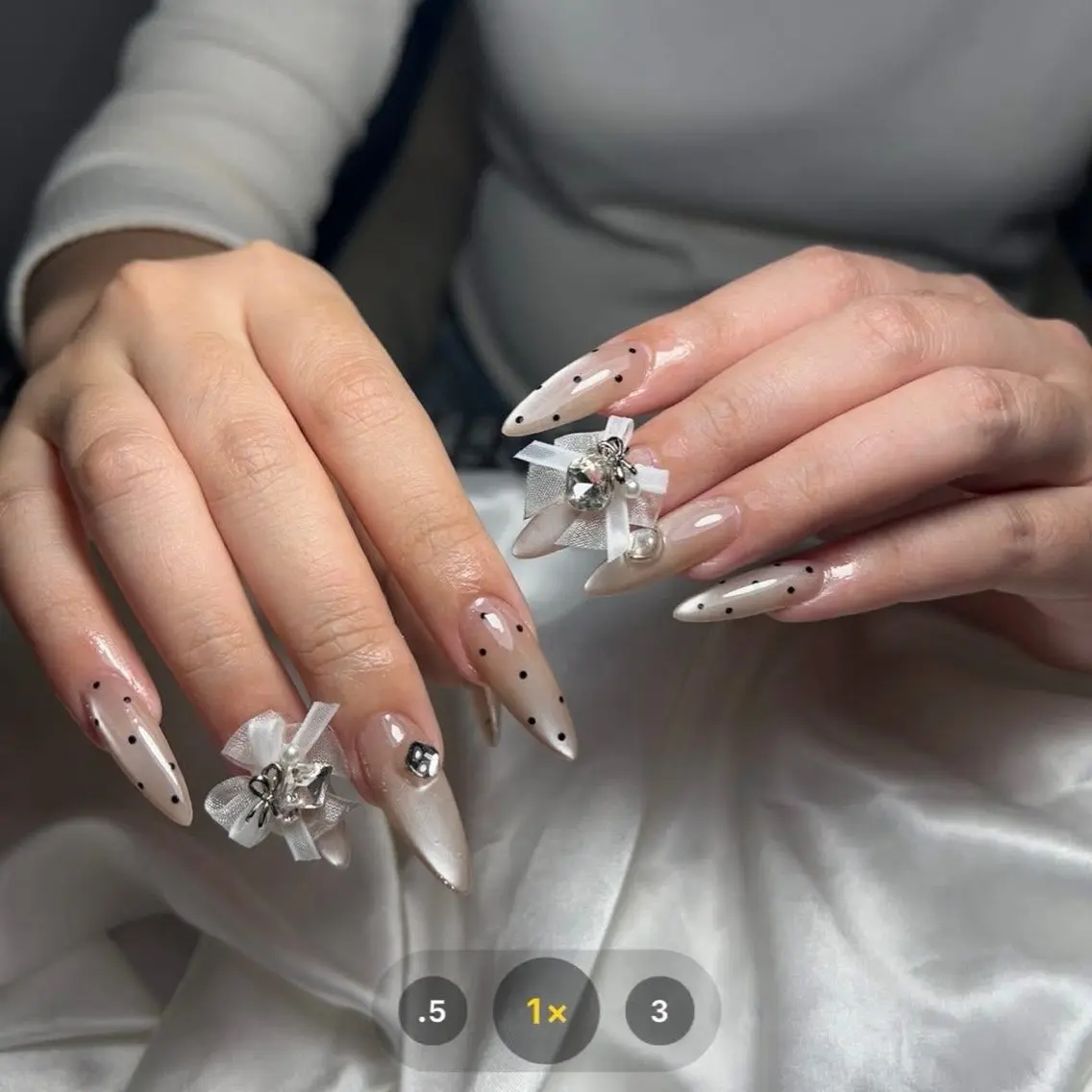 ネイル ジェルネイル マグネットネイル YUKI NAILのネイルデザイン