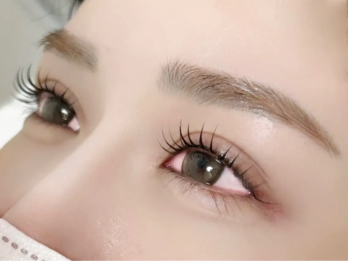 マツエク・マツパ マツパ 🤎韓国ヘア ベージュ まゆか🤎のヘアスタイル