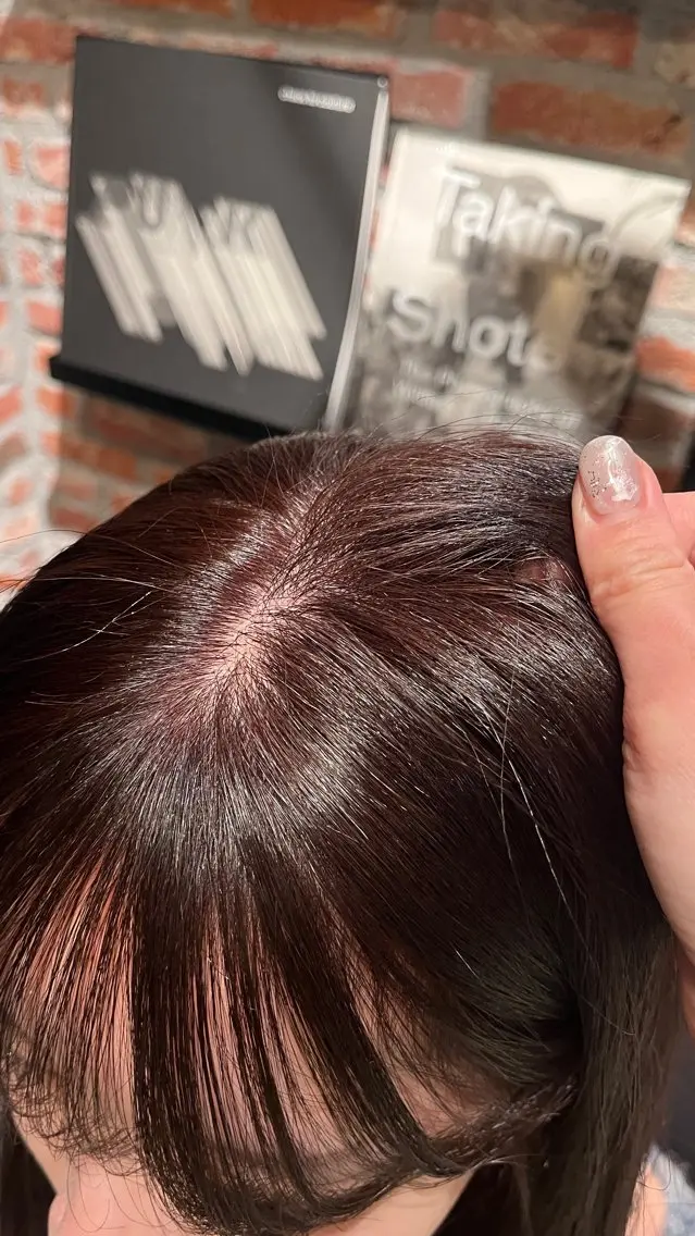ミディアム 田中 美月のヘアスタイル