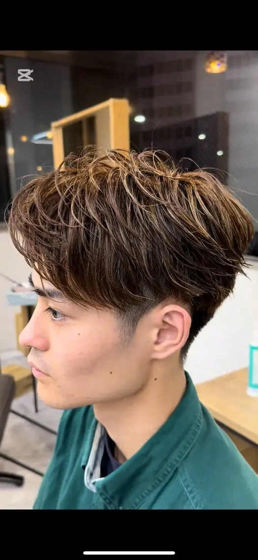 カラー メンズ ヘアカラー メンズ特化 ⚡️ナツキ⚡️のヘアスタイル