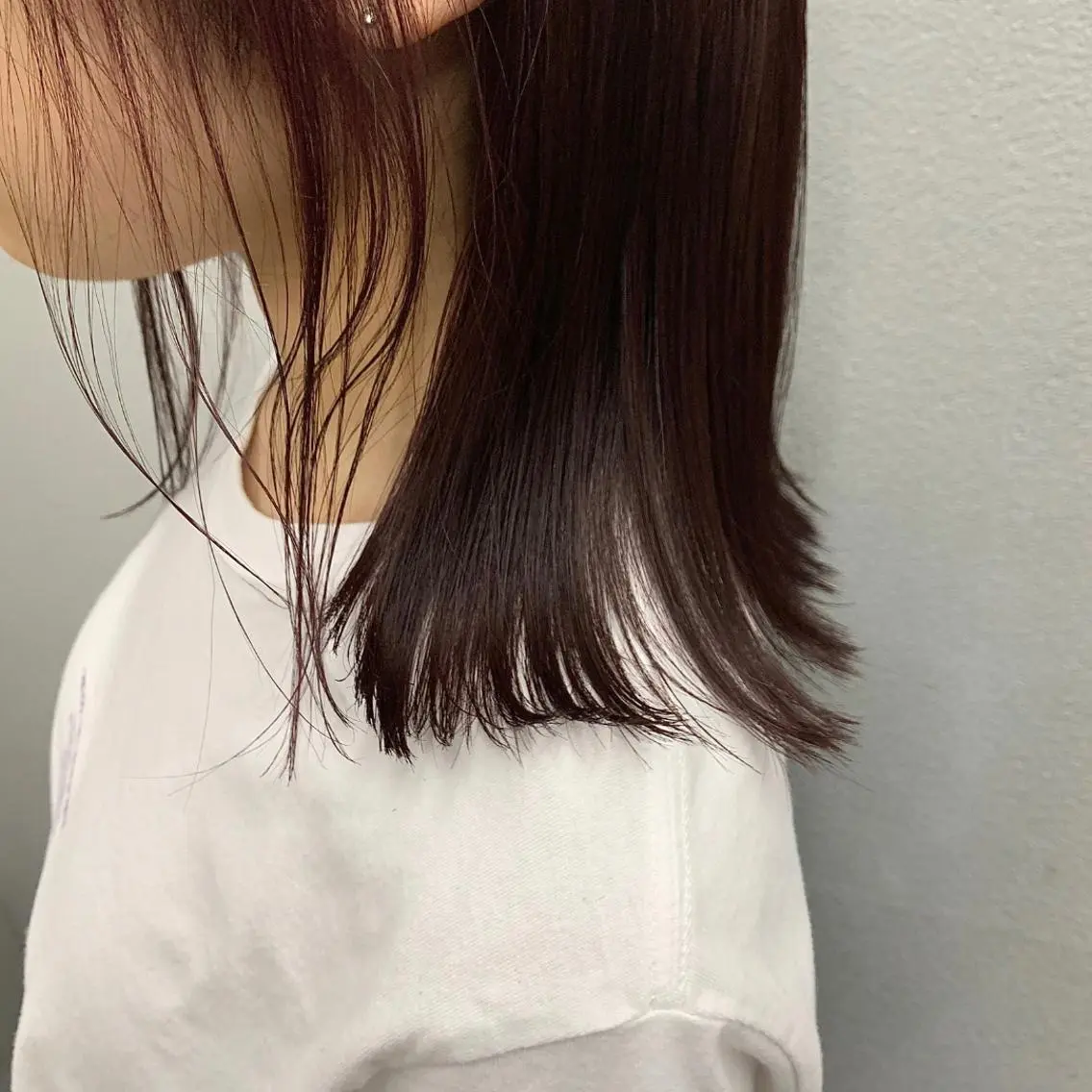 ミディアム カラー カット ヘアカラー トリートメント 🌱小顔魅せショート 髪質改善カラー/泉綺のヘアスタイル