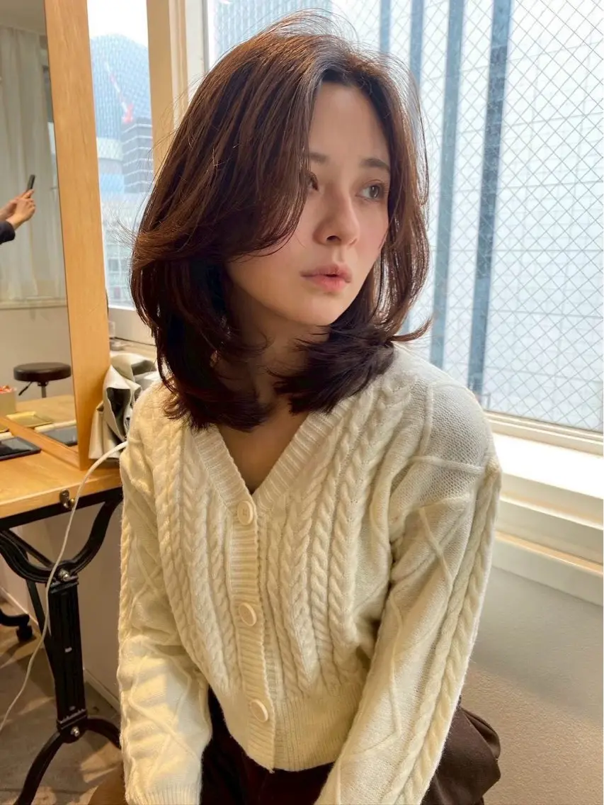 カラー 髪質改善 ANs. かずはのヘアスタイル