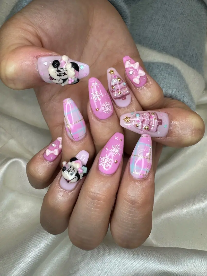 ネイル 冬ネイル クリスマス cherie nailのネイルデザイン