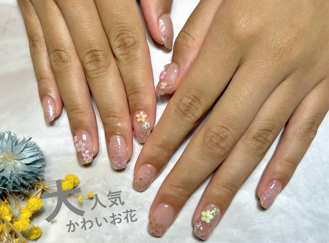 ネイル ジェルネイル パラジェル 🧸 Emiri🫧のマツエク・マツパデザイン
