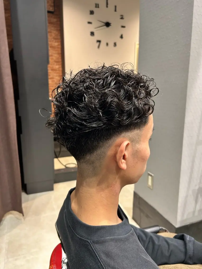 パーマ メンズ メンズパーマ 山口 幸作のヘアスタイル