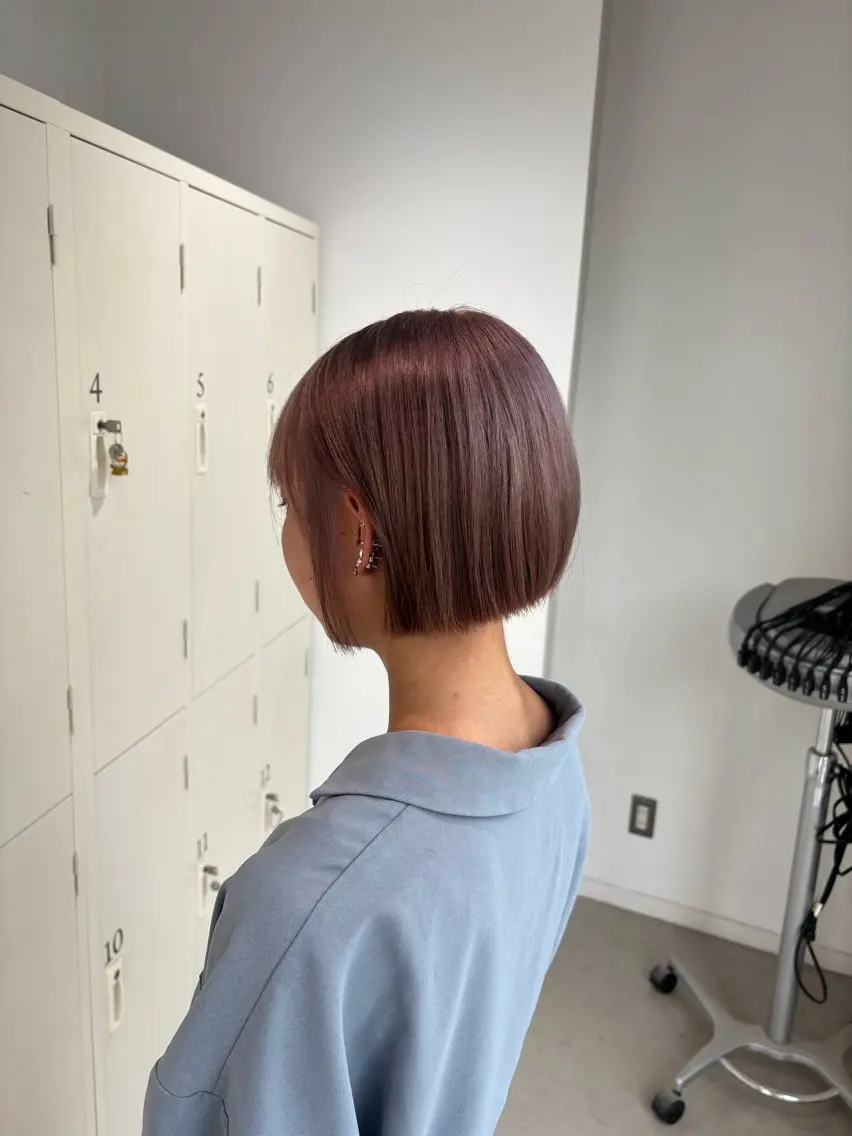ショート カラー EIGHT ／SHU🩶のヘアスタイル