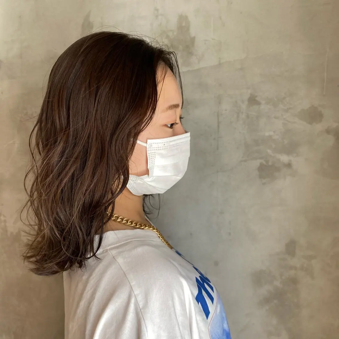 セミロング ヘアカラー レイヤー特化🪽 yuka【高円寺】のヘアスタイル