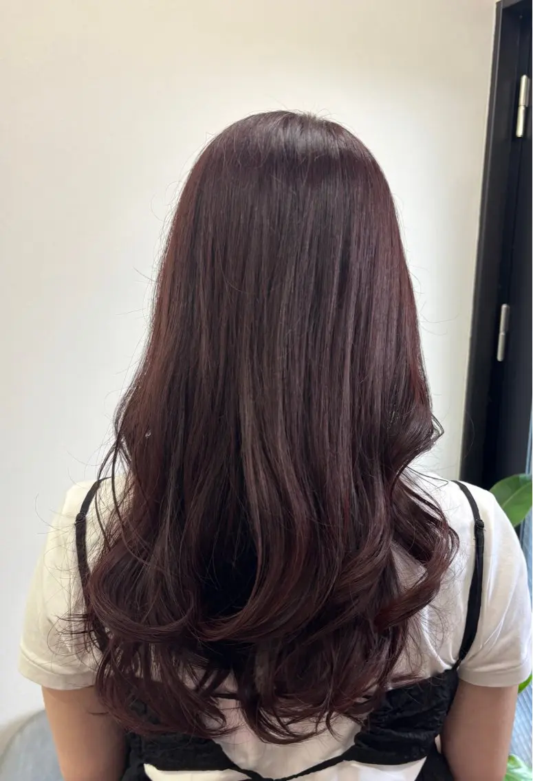 セミロング カラー moloco /たけのヘアスタイル