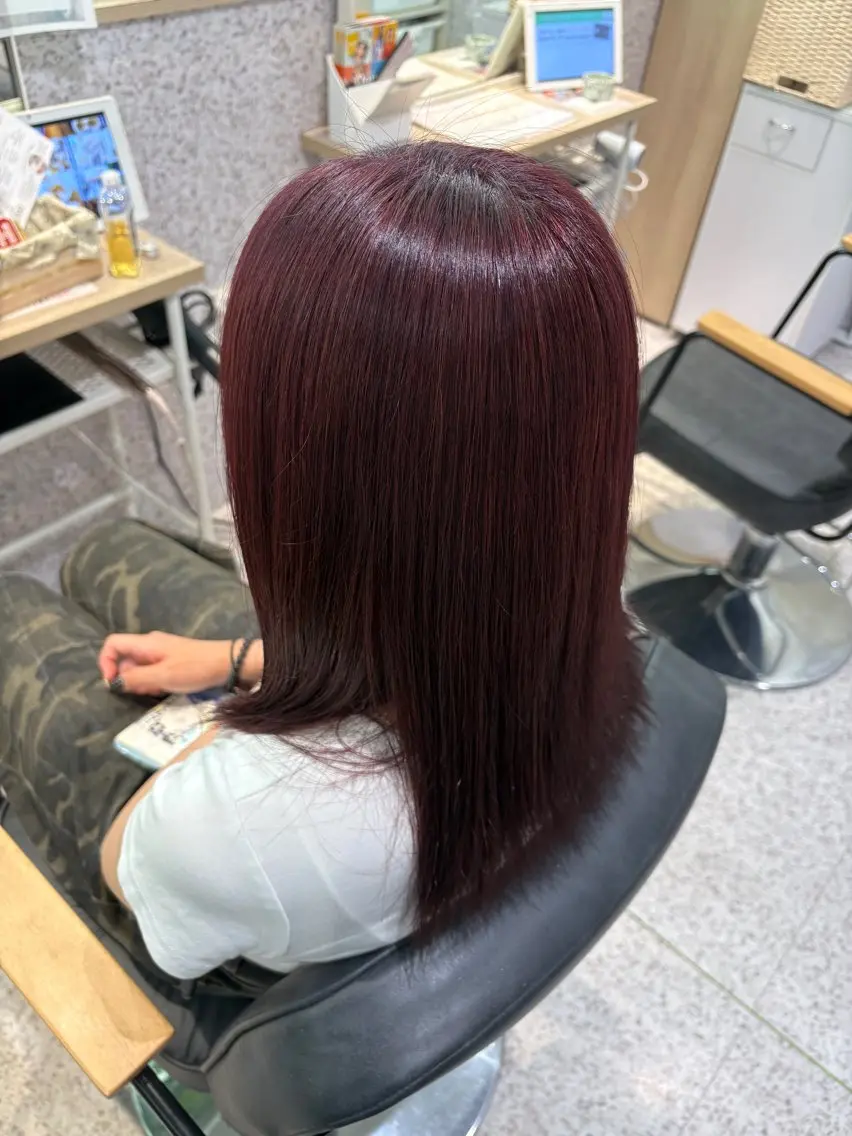 ロング カラー ヘアカラー 関谷 勇気のヘアスタイル