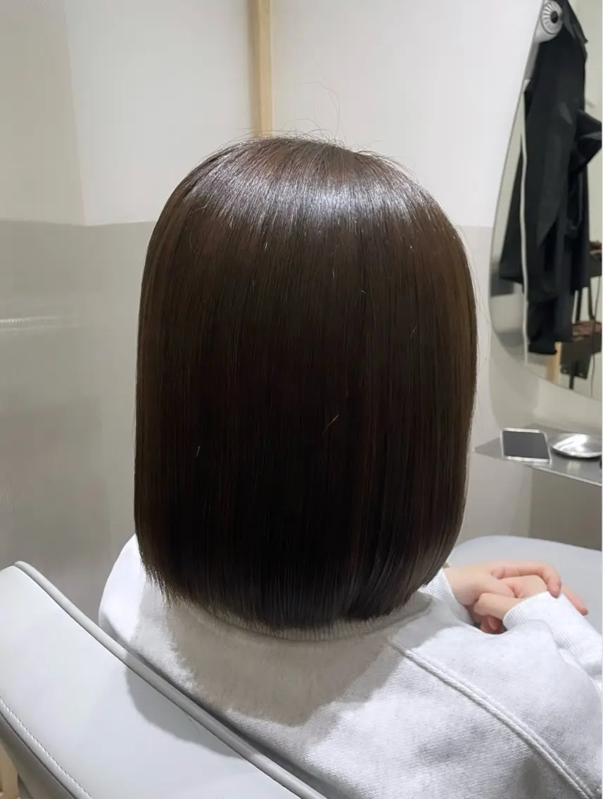 ショート カラー ベージュカラー オリーブベージュ 髪質改善✨Zina浦 安/個室🌈YUKIのヘアスタイル