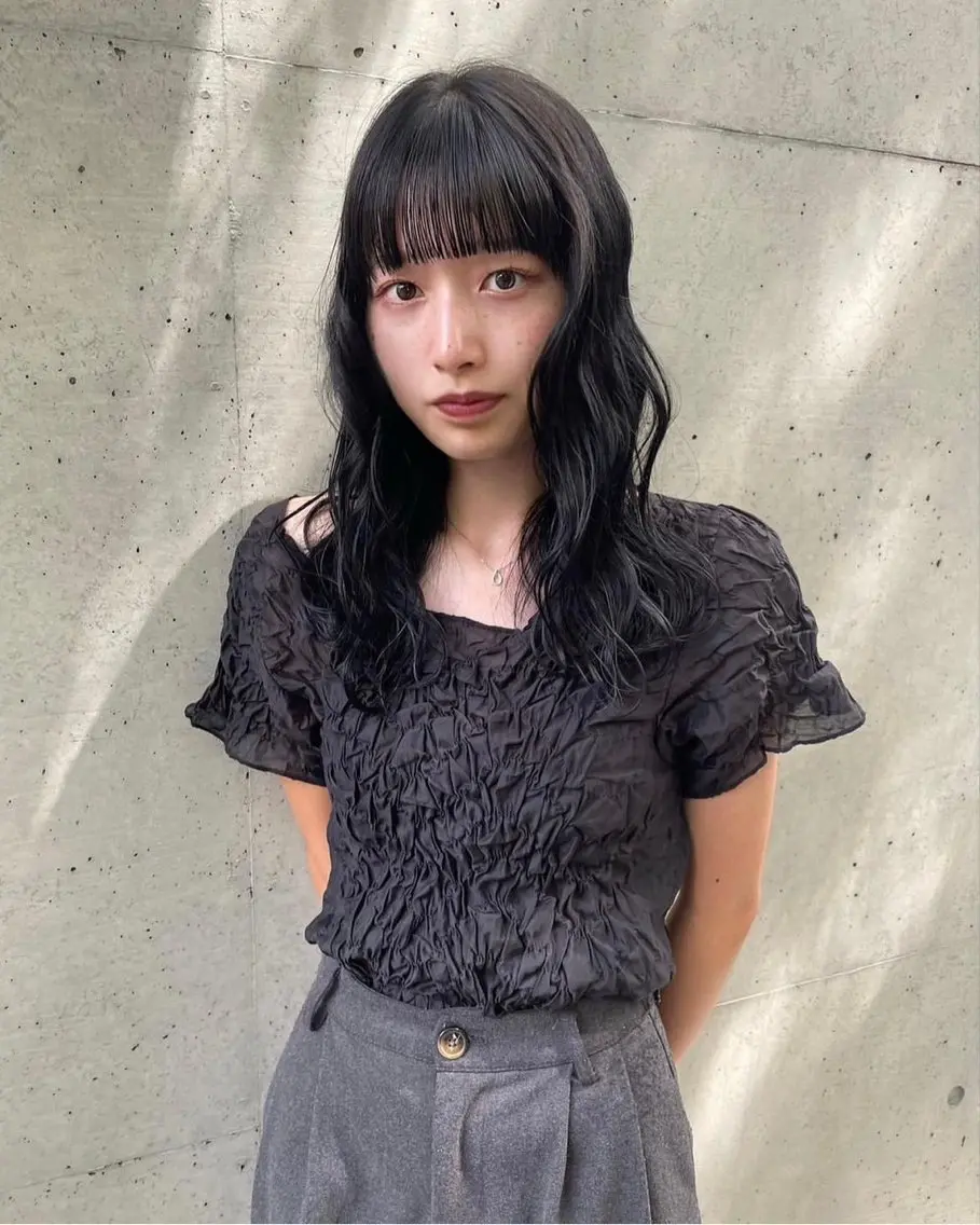 ミディアム カラー 【eimee】 店長✂️TAKUMAのヘアスタイル