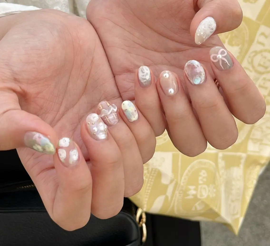 ネイル ハンドネイル Lofi nails ゆきこのネイルデザイン