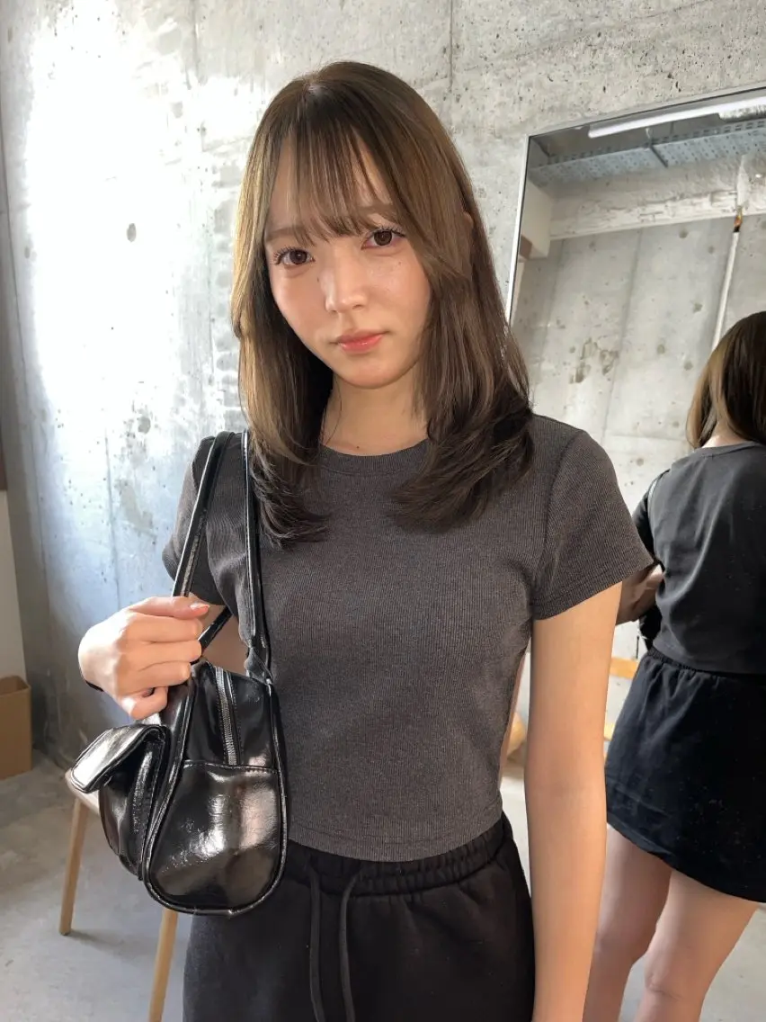【新規・平日限定】カット+透明感カラー+髪質補修TR 9,900円/オリーブの写真