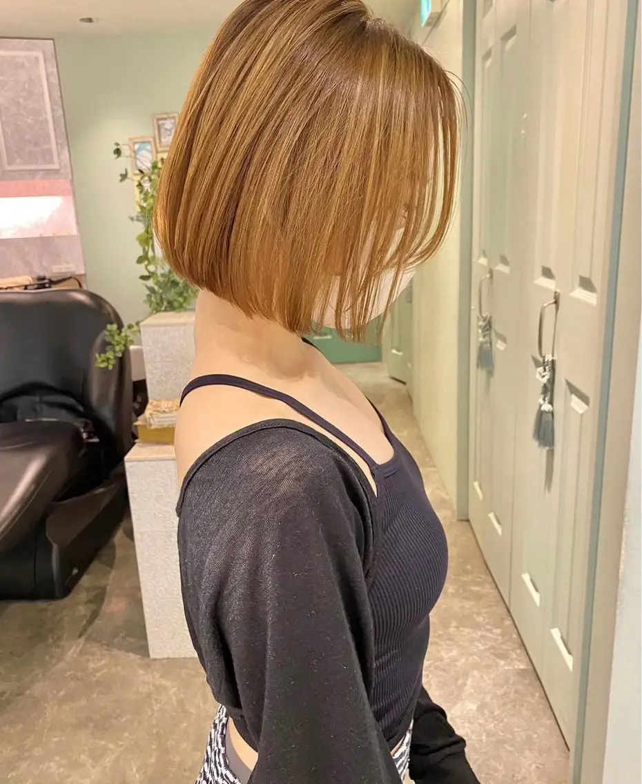 ボブカット✂️+内部補修トリートメント🫧の写真