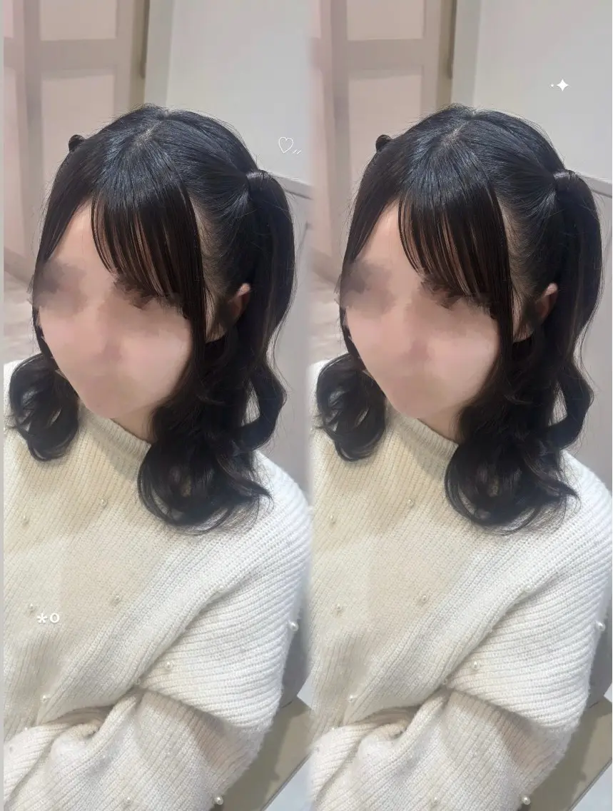 ミディアム 桃瀬 綾音 カラー/縮毛募集中♡のヘアスタイル