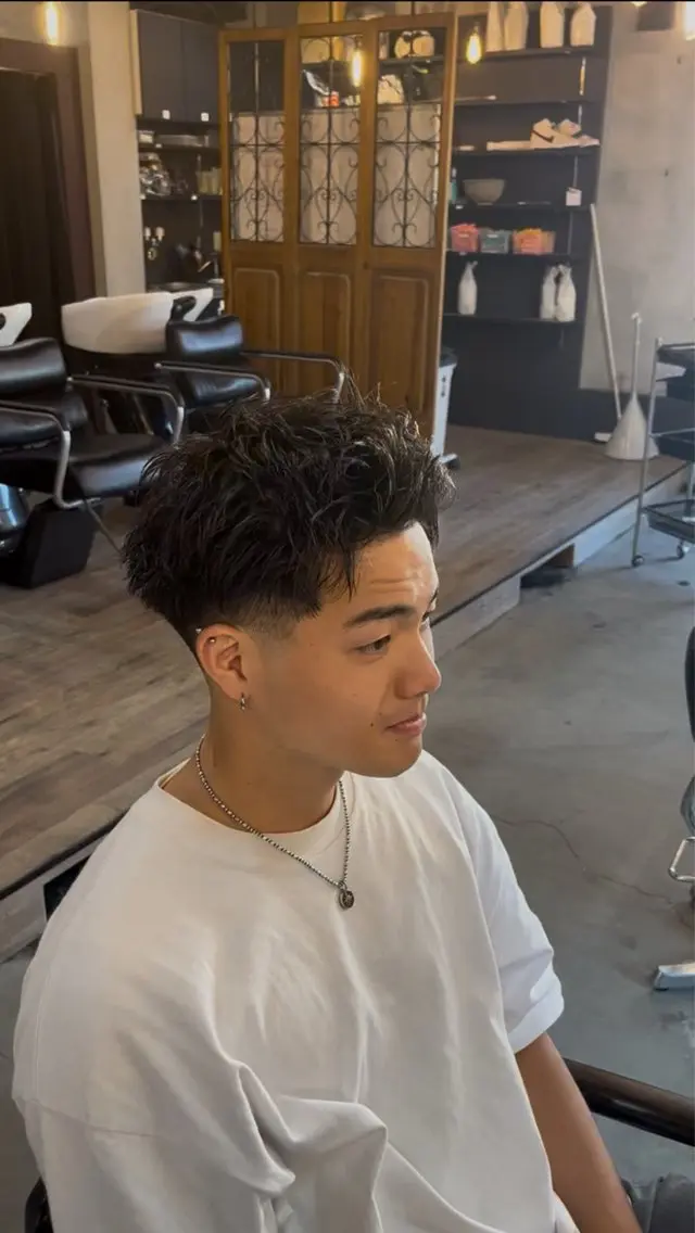 ショート メンズ フェードカット カット 海外風メンズ🇺🇸 💈N.Yuto💈の眉毛・アイブロウイメージ