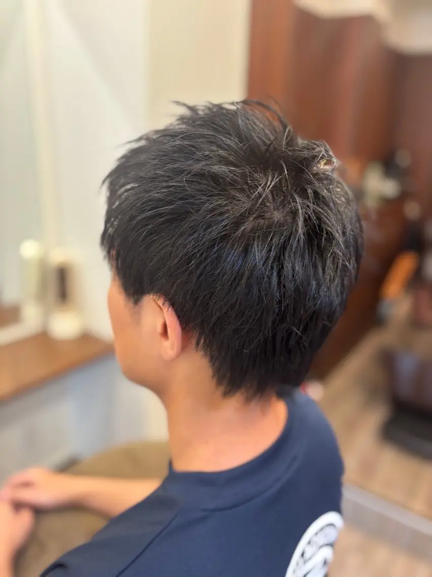 メンズ カット ボブ🫧透明感カラー 💎Sayakaのヘアスタイル