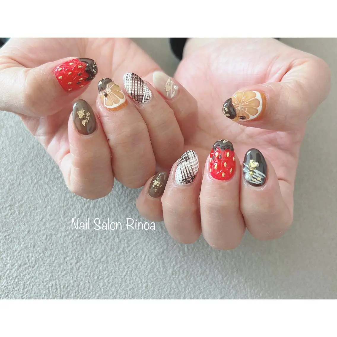 ネイル Nail Salon Rinoaのネイルデザイン