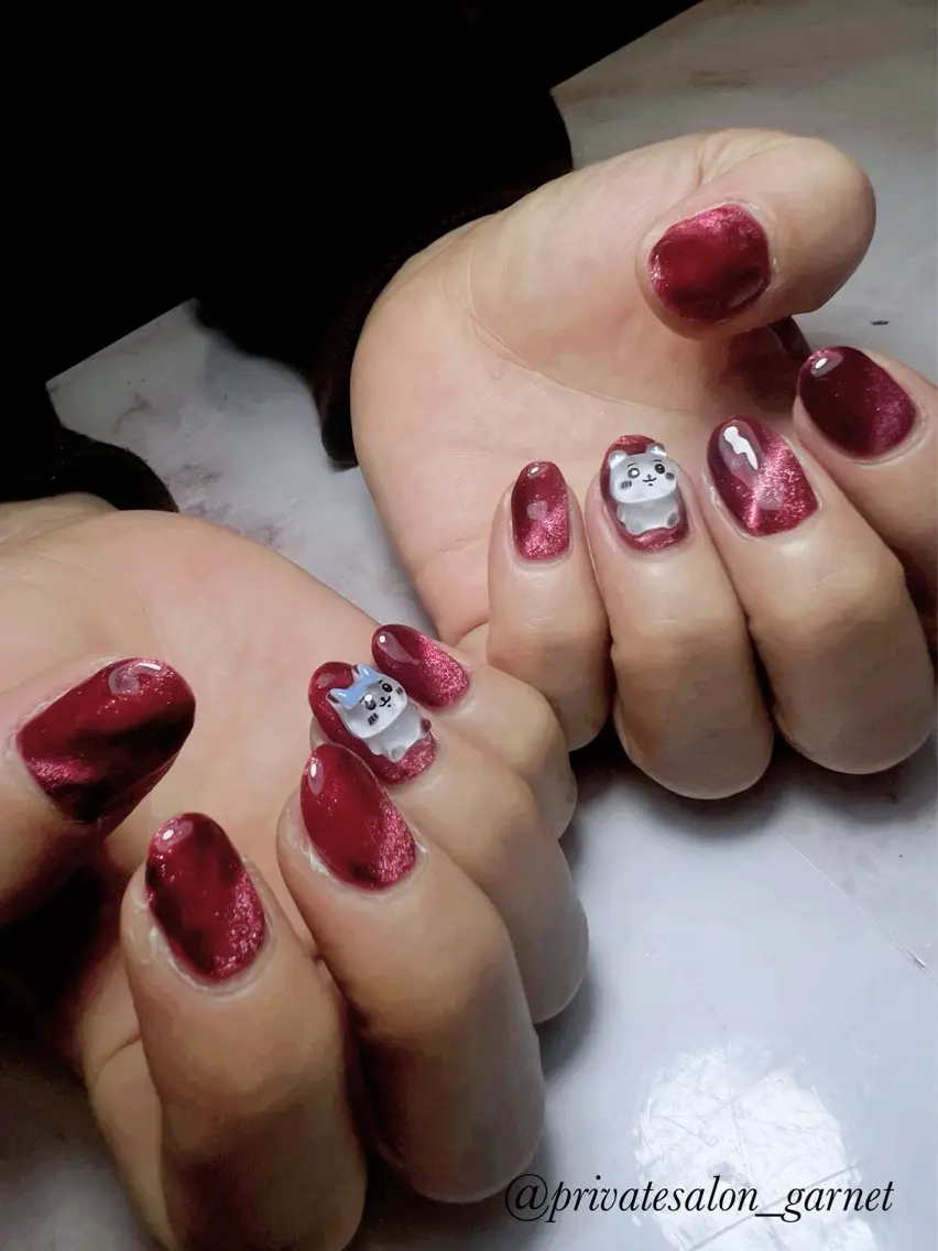 ネイル ハンドネイル Garnet nailのネイルデザイン