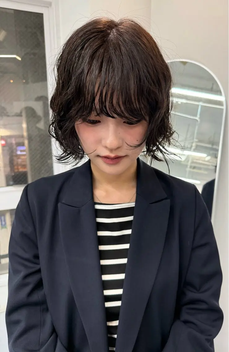 【👀オープン限定価格③⓪%🈹】cut+perm/treatment🧖🌀《メンズ◎レディース◎》の写真